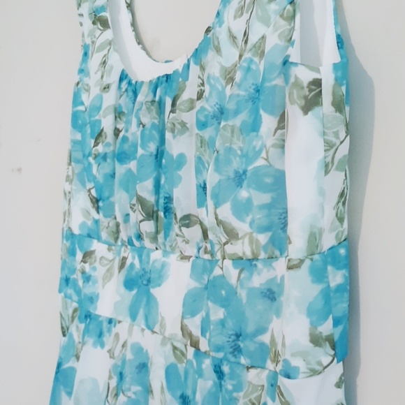 PLUS Floral Midi Dress - Picture 3 of 4